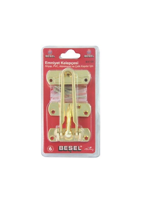 Beşel Emniyet Kelepçesi Sarı Renk