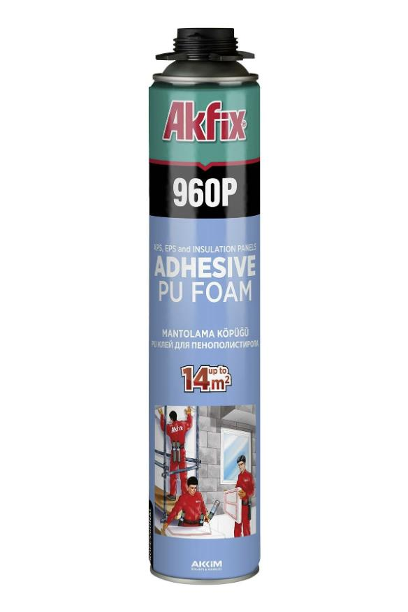 Akfix 960P PU Tabancalı Mantolama Köpüğü 750 ml