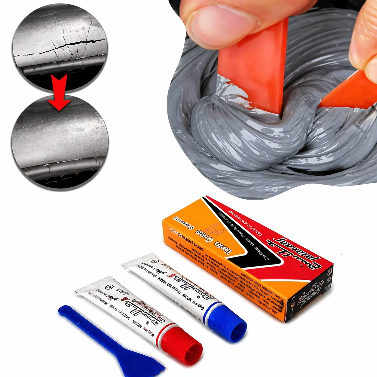 İran Yapıştırıcısı İkiz Tüp Nasıl Kullanılır? (Adım Adım)