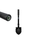 Rox Camping 0106 Pusulalı Mini Katlanır Kürek Kamp Küreği 42 Cm