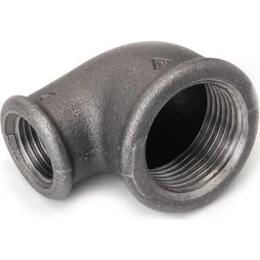 Siyah Redüksiyon Dirsek 3/4''-1/2''