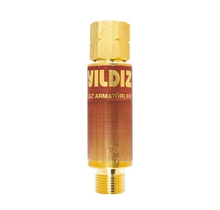 Yıldız 1130 Alev Emniyet Valfi Basinç Düsürücü Için Yanici Gaz (5100 - 5200 - 5300 - 5400)