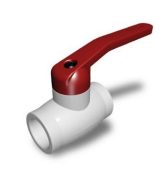 Pprc Beyaz Küresel Vana 20 mm