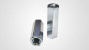 Uzatma Somun Metrik Beyaz Kaplamalı 10 mm