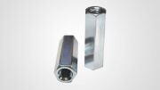 Uzatma Somun Metrik Beyaz Kaplamalı 10 mm