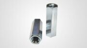 Uzatma Somun Metrik Beyaz Kaplamalı 12 mm