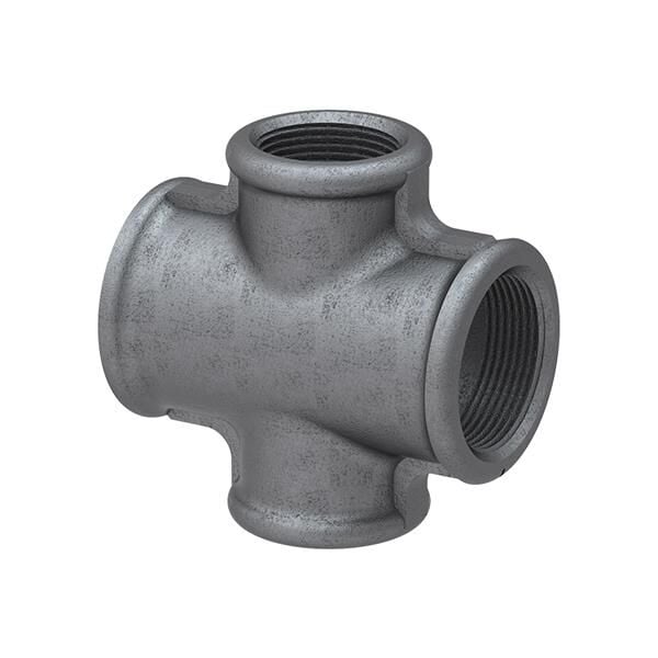 İnfit Düz Kruva Dişli Siyah 3/4''