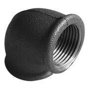 İnfit Siyah Dirsek Dişli 1/2''