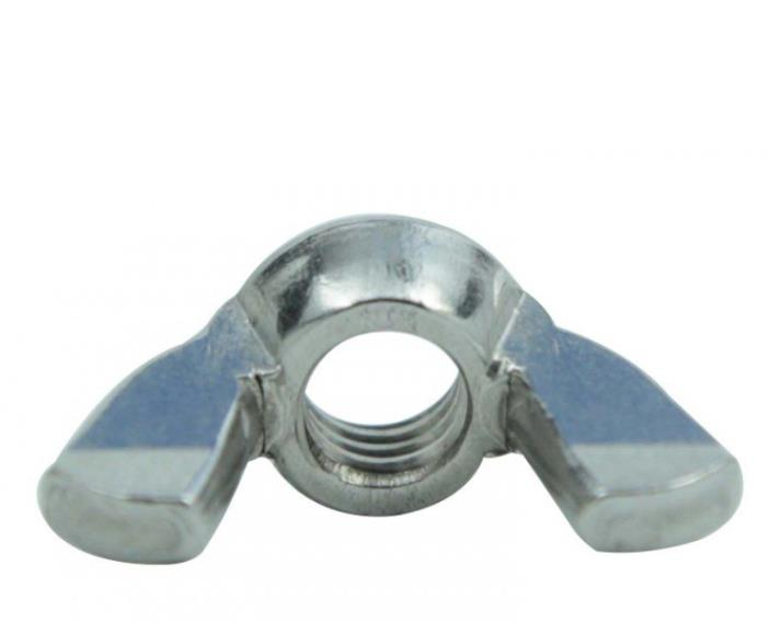 Kelebek Somun Metrik Beyaz Kaplamalı 12 mm