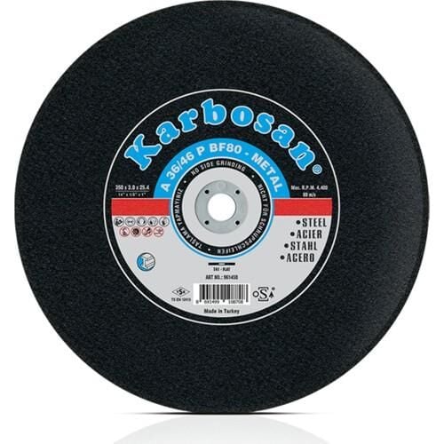 Karbosan Metal Kesme Diskleri (NK) 300x3.0x25.4