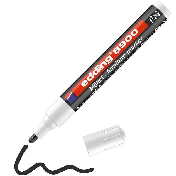 Edding 8900-BULK001 Mobilya Rötuş Kalemi Siyah
