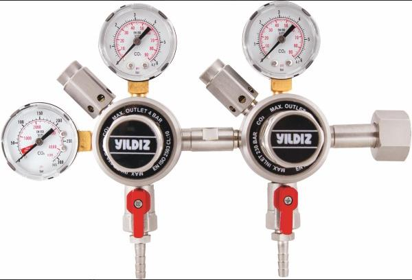 Yıldız 5072 Meşrubat Regülatörü Çift Çıkışlı