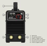 Askaynak Inverter 205-Super 180 Amp. Kaynak Makinesi