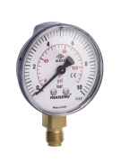 Pakkens Manometre Q100 Alttan Bağlantılı 1/2'' 0/16 Bar