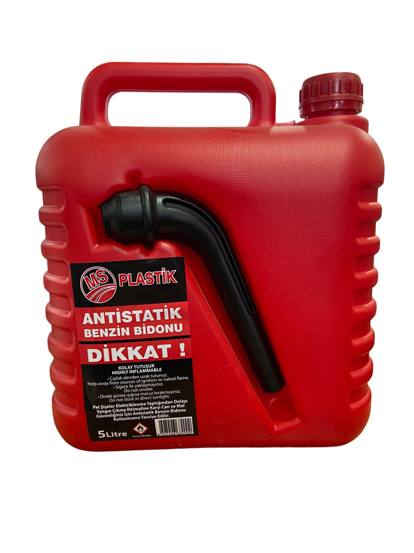 Ms Plastik Benzin Bidonu 5 lt (Gagalı)