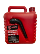 Ms Plastik Benzin Bidonu 5 lt (Gagalı)