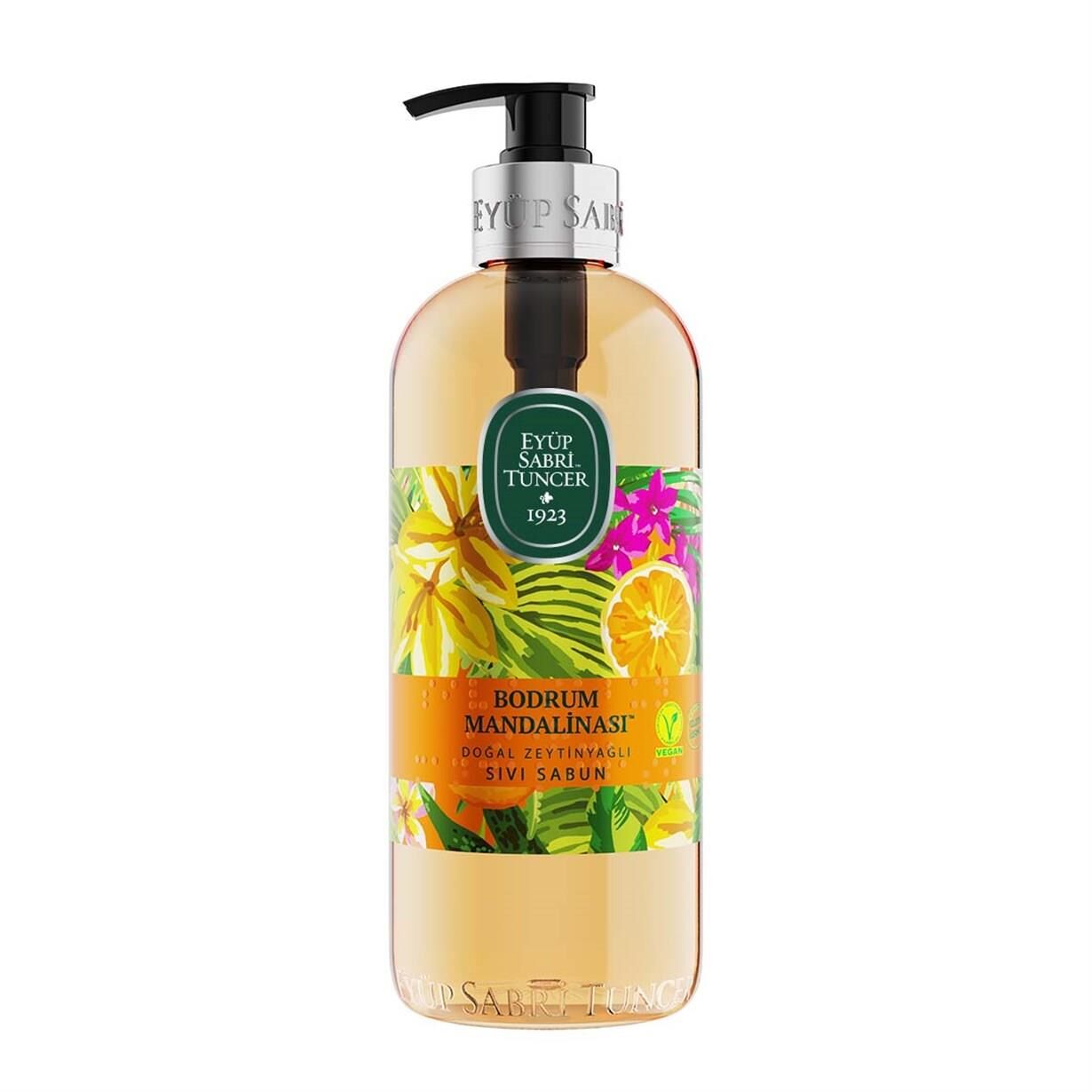 Eyüp Sabri Tuncer Sıvı Sabun Zeytinyağlı Bodrum Mandalinası 500 ml