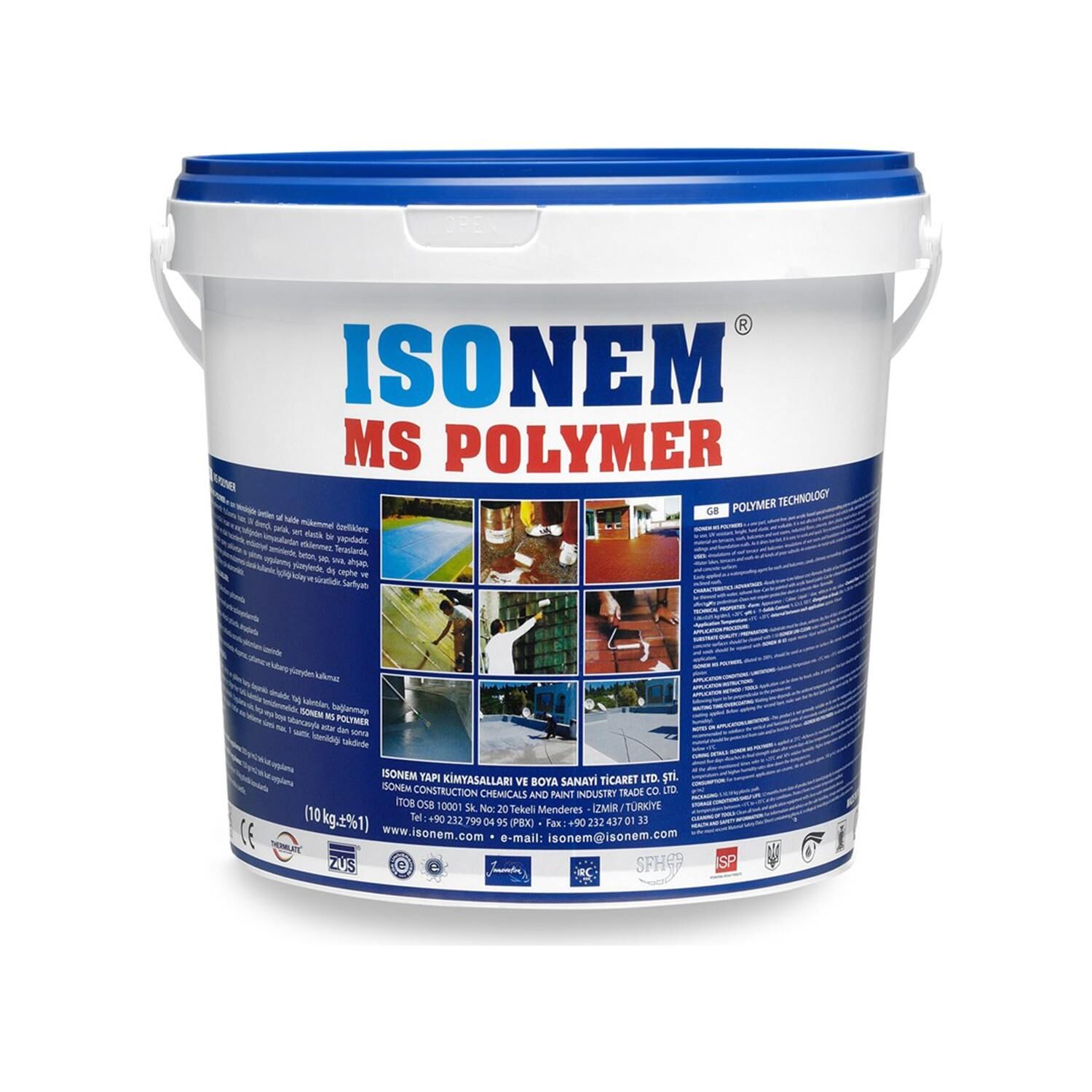 İsonem MS Polymer 10 Kg Beyaz