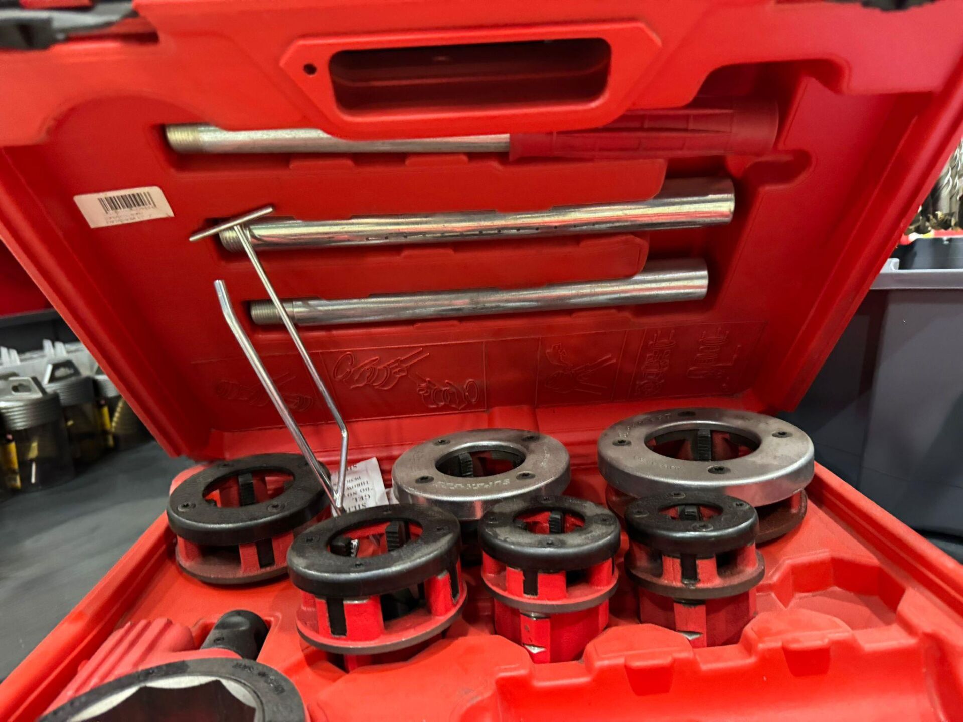 Süper Ego Boru Pafta Takımı 1/2''-2''