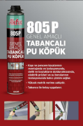 Akfix 805P PU Tabancalı Köpük 750 ml