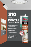 Akfix 310 Kartonpiyer - Stropiyer Yapıştırıcı 310m Beyaz