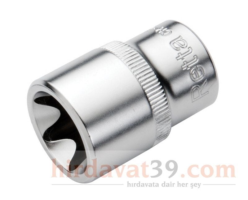 Retta 1/2'' İç Torx Lokma Anahtarlar Kısa E8 MM