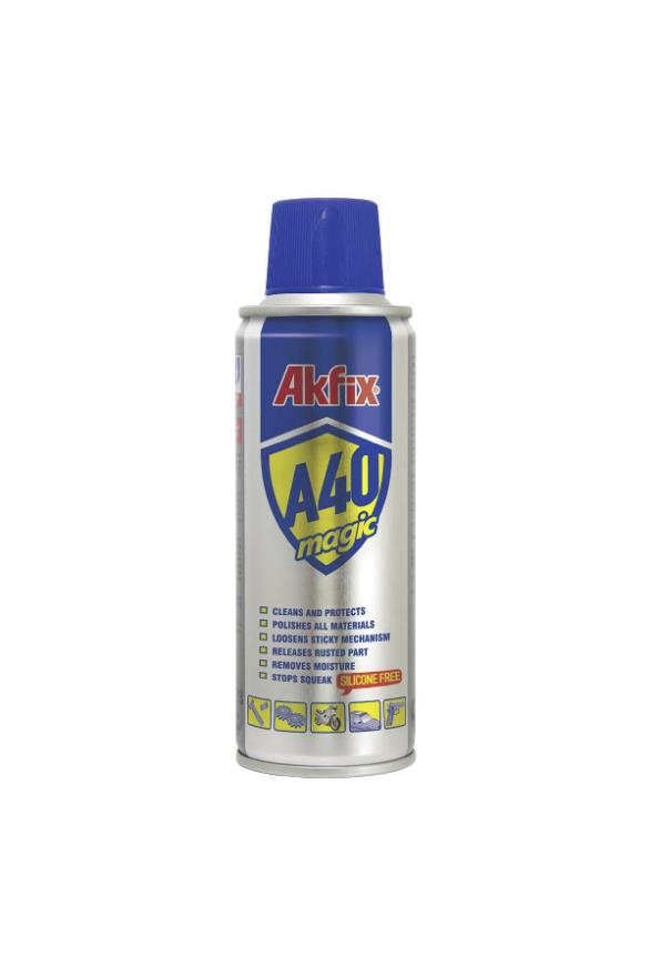 Akfix A40 Yağlayıcı Pas Önleyici Sprey 400ml