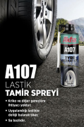 Akfix A107 Lastik Tamir Edici Şişirici Sprey 300ml