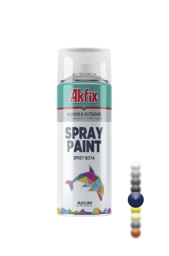 Akfix Sprey Boya Lacivert RAL5002 400ml 300gr