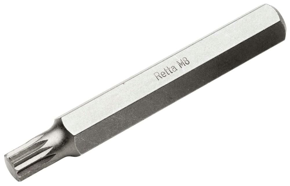 Retta 10 mm XZN Torx Bits Uç M12x75