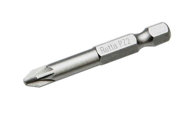 Retta 1/4″ Pozidriv Bits Uç PZ-2 – 50 mm