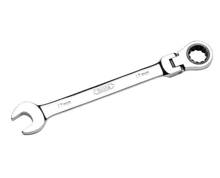 Retta Mafsallı Cırcır Kombine Anahtar – 19 mm
