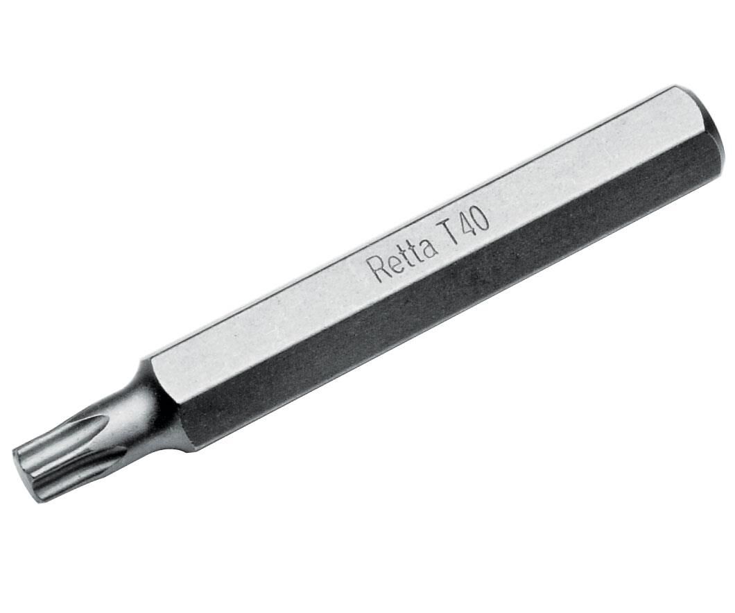 Retta 10 mm Torx Bits Uçlar T50 X 75 MM