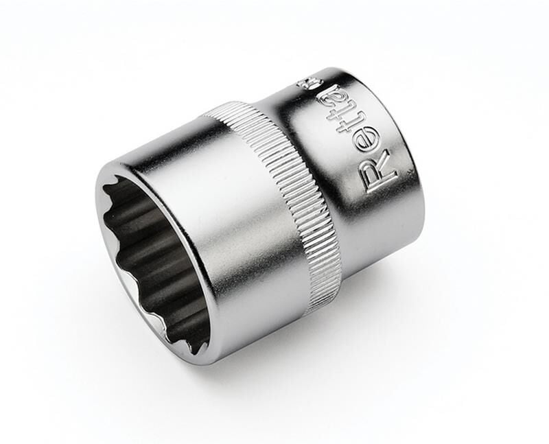 Retta 1/2'' Lokma Anahtarlar Kısa-12 Köşe 19 mm