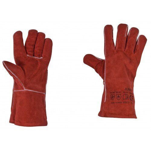 Kaynakçı Eldiveni Kırmızı