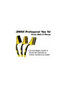 Dmax Profesyonel Yassı Tel Fırça Seti (3 Parça)