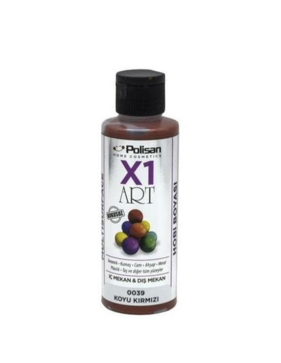Polisan X1 Art Multisurface Koyu Kırmızı
