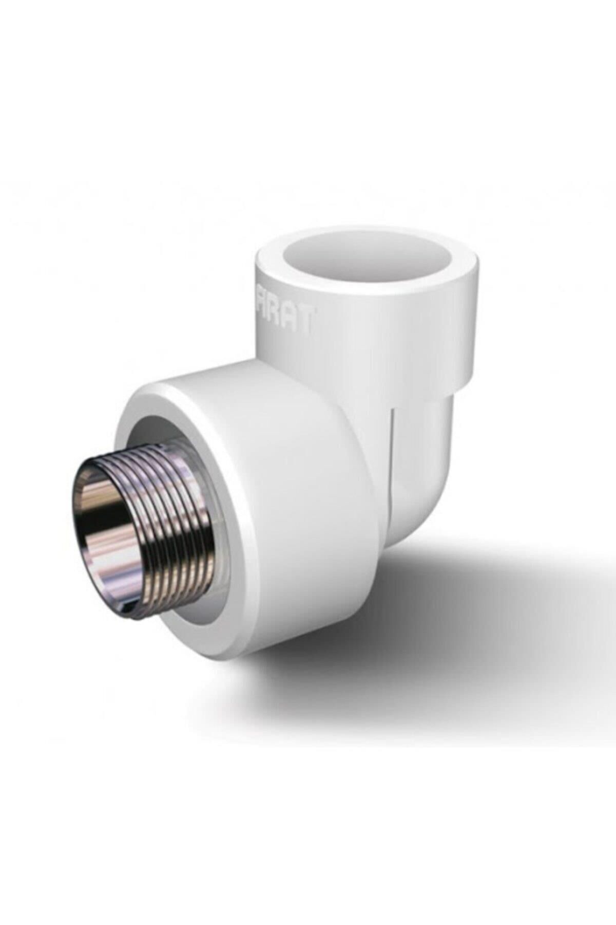 Pprc Beyaz Dış Dişli Dirsek 40x1.1/4''