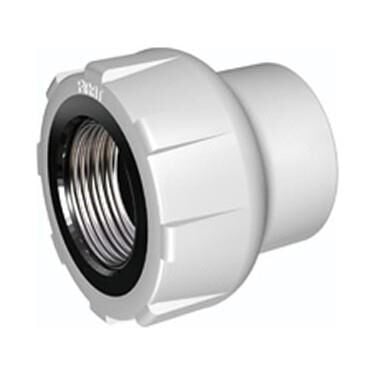 Pprc Beyaz İç Dişli Dirsek 25x1/2''