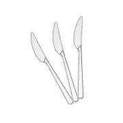 Leva Plastik Bıçak Büyük 10'lu Tek Kullanımlık