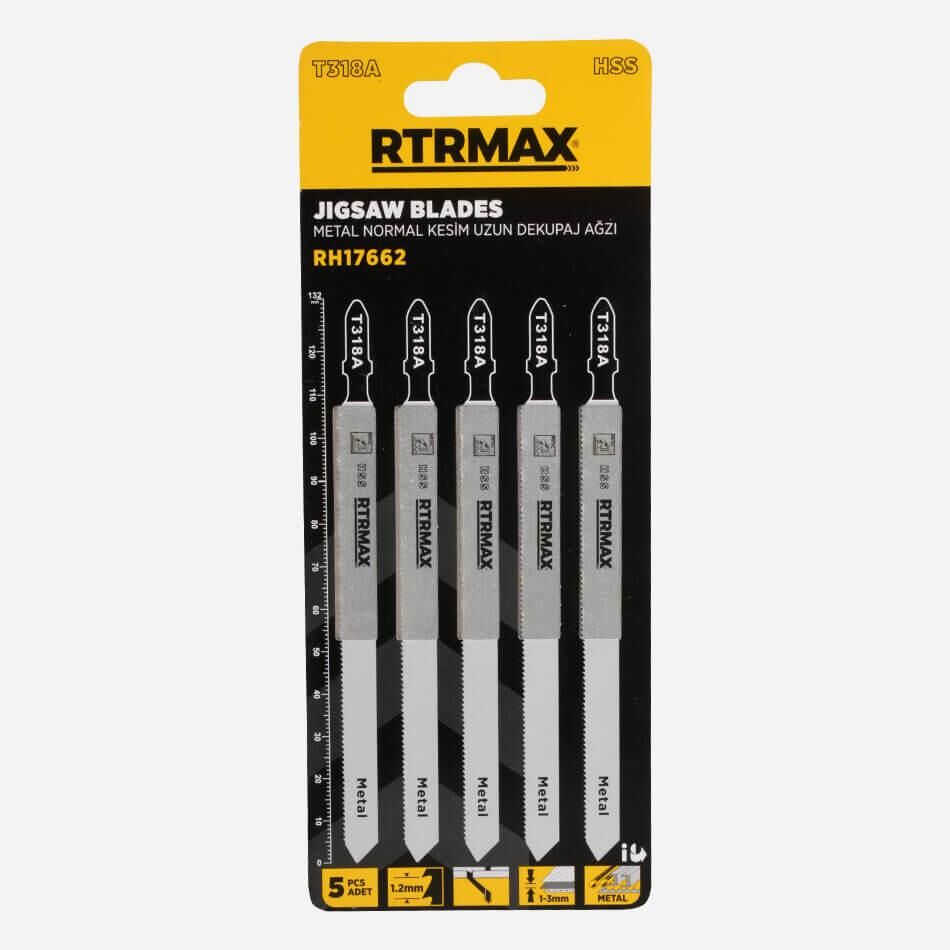 Rtrmax Dekupaj Testere Ucu Metal T318A