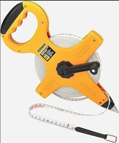 Rtrmax Arazi Tipi Şerit Metre 13 mm 30 Metre