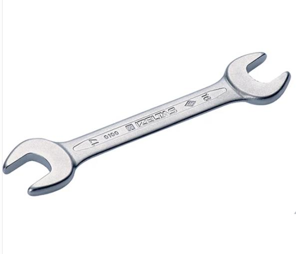 İzeltaş 0100 İki Ağız Anahtar Kısa Boy (mm) 14x15