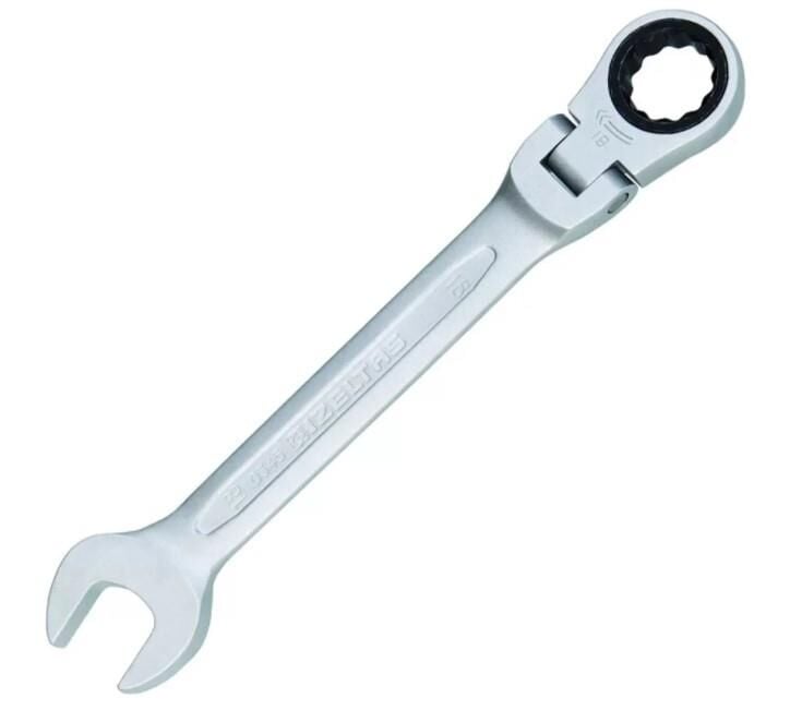 İzeltaş 0345 Mafsallı Cırcır Kombine Anahtar (mm) 10 mm