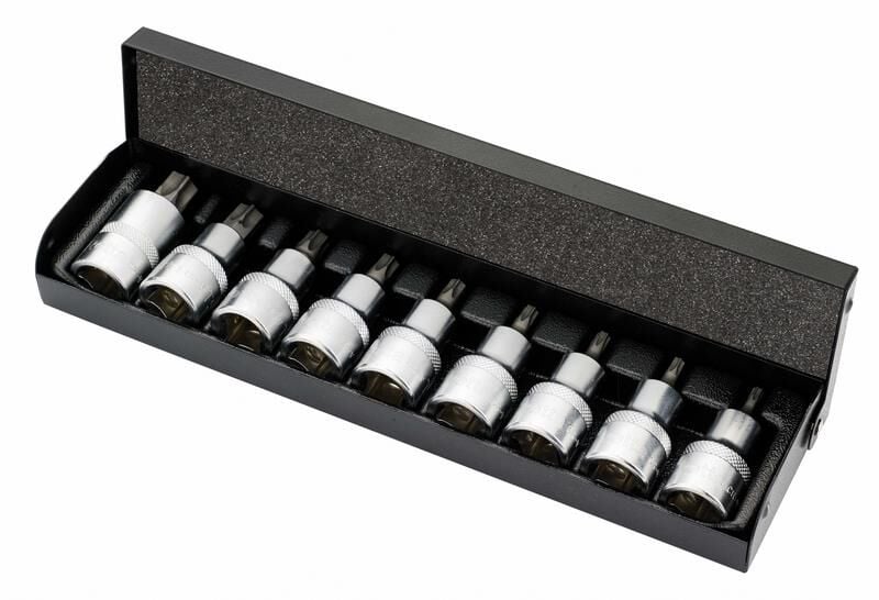 Retta 1/2''Lokmalı Torx Set Kısa-6 Köşe 9 Parça