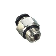 Pnömatik Düz Rekor 10 mm - 1/8''