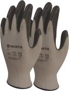 Würth İş Güvenliği Eldiveni Mekanikçi Siyah 9