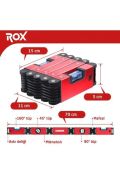 Rox 0176 Mıknatıslı Alüminyum Katlanır Su Terazisi 70 Cm